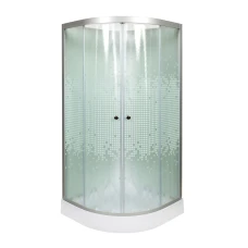 Душевая кабина Deto L 901 N 100х100 без крыши с гидромассажем