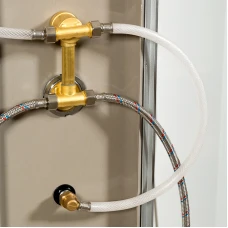 Душевая кабина Deto L 920 L 120х80 с электрикой