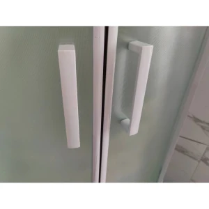 Душевая кабина Frank F408 М White 80x80 Б/К, стекло матовое