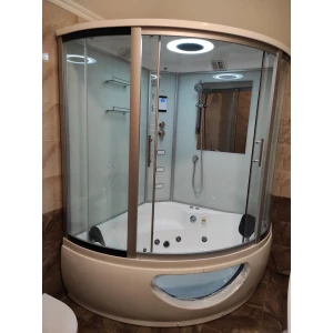 Душевой бокс Frank F651 130х130 с баней