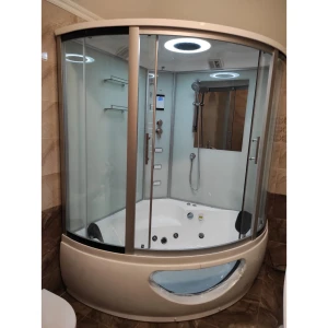 Душевой бокс Frank F652 150х150 с баней