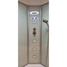 Душевой бокс Frank F652 150х150 с баней