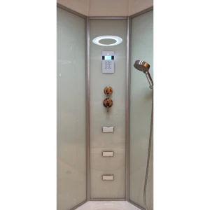 Душевой бокс Frank F652 150х150 с баней