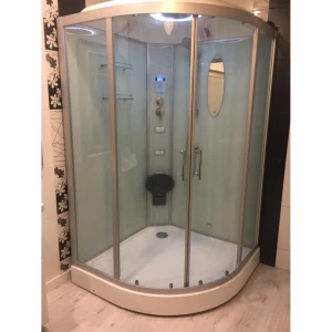 Душевая кабина Frank F602 118х118 с баней