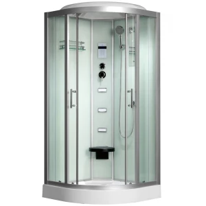 Душевая кабина Frank F605 90х90 с баней