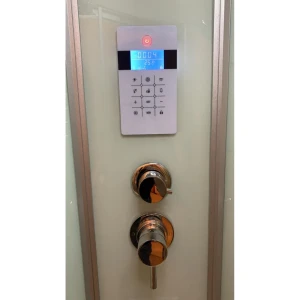 Душевая кабина Frank F606 100х100 с баней