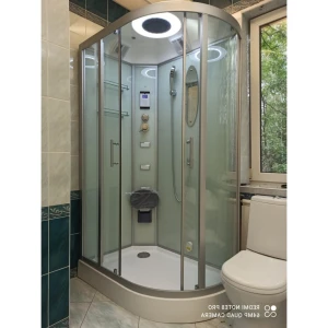Душевая кабина Frank F610R 120х80 с баней