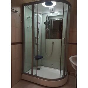 Душевая кабина Frank F610R 120х80 с баней