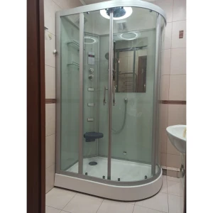 Душевая кабина Frank F610R 120х80 с баней