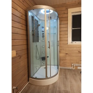 Душевая кабина Frank F610L 120х80 с баней