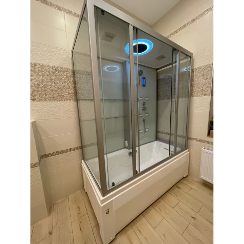 Душевой бокс Frank F-556 150x85 с баней