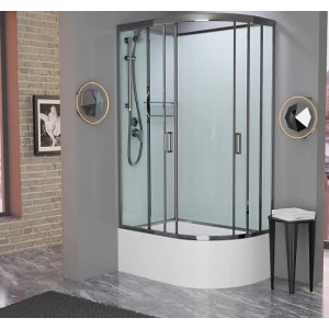 Душевая кабина Frank F412/2L Brilliant 120x80 без крыши