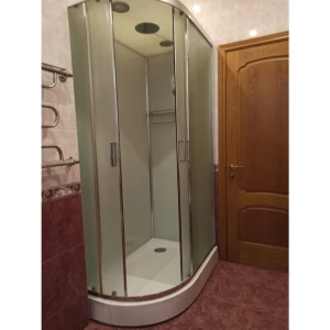 Душевая кабина Frank F418R М Brilliant 100x80 стекло матовое