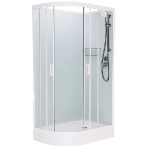 Душевая кабина Frank F418R White 100x80 без крыши