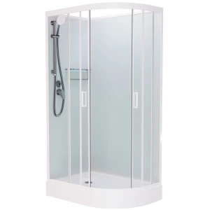 Душевая кабина Frank F418L White 100x80 без крыши