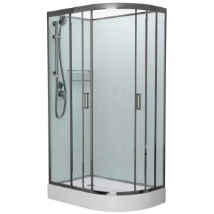 Душевая кабина Frank F418L Brilliant 100x80 без крыши