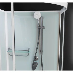 Душевая кабина Frank F409/2 White 90x90 без крыши