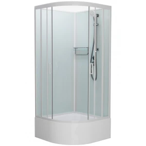 Душевая кабина Frank F409/2 White 90x90 без крыши