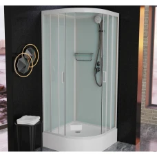 Душевая кабина Frank F409/1 White 90x90