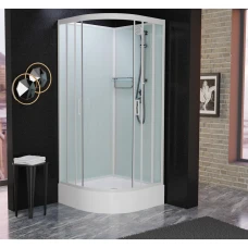 Душевая кабина Frank F409/1 White 90x90 без крыши