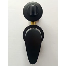 Душевая кабина Frank F412/1L Black 120x80 без крыши