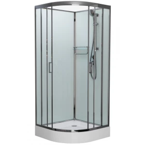 Душевая кабина Frank F409 Brilliant 90x90 без крыши