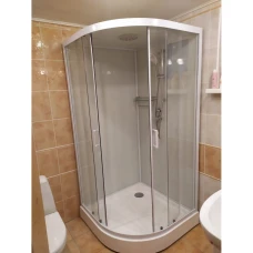 Душевая кабина Frank F400 White 100x100