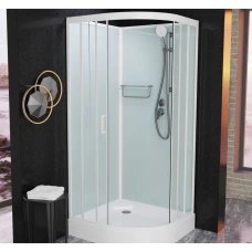Душевая кабина Frank F400 White 100x100 без крыши