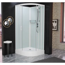 Душевая кабина Frank F400 White 100x100 без крыши