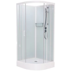 Душевая кабина Frank F400 White 100x100 без крыши