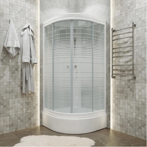 Душевая кабина Triton Стандарт В полосы 100х100