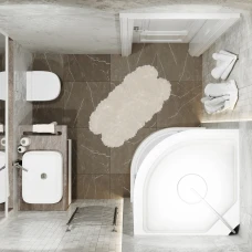 Душевая кабина Triton Стандарт А полосы 100х100