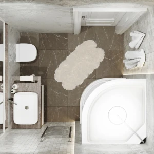 Душевая кабина Triton Стандарт А полосы 90х90