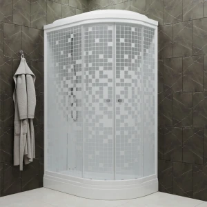Душевая кабина Triton Коралл А 120х80 L мозаика