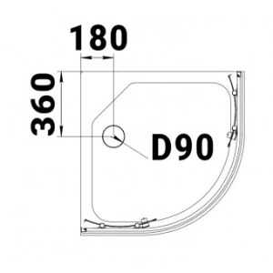 Душевая кабина Triton Риф А 100х100