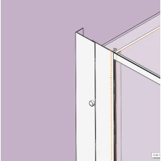 Душевая кабина Acquazzone Nikita 90SWS 90х95 с паром