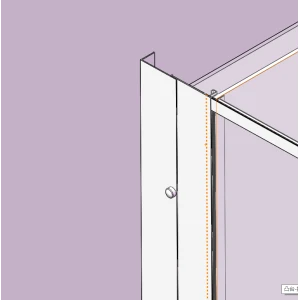 Душевая кабина Acquazzone Nikita 90SWS 90х95 с паром