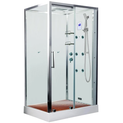 Душевая кабина Acquazzone Viktoria 120SL L 120х90 с паром