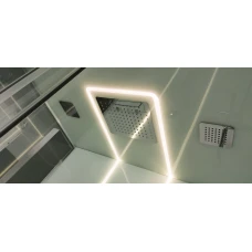 Душевая кабина Acquazzone Alexandra 100S 100х100 с паром