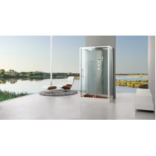 Душевая кабина Acquazzone Helena SL120-L 120х90 с паром