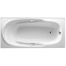 Чугунная ванна Jacob Delafon Adagio 170x80 E2910 с отверстиями для ручек