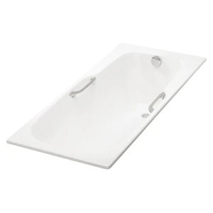 Чугунная ванна Jacob Delafon Prelude 160x70 E2934 с отверстиями для ручек