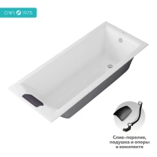 Чугунная ванна OWL 1975 Konung 180х80