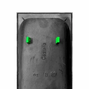 Чугунная ванна Castalia Venera 170х80 с ручками Н0000149