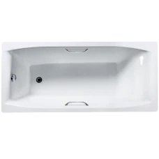 Чугунная ванна Tempra Flow 170x70 квадратные ручки