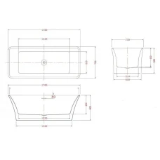 Акриловая ванна Esbano Cordoba 170x75