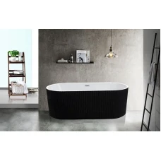 Акриловая ванна Esbano Tortuga (black) 170х80