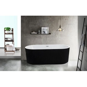 Акриловая ванна Esbano Tortuga (black) 170х80