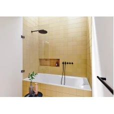 Акриловая ванна RIHO Still Shower 180х80 B103003005, светодиоды и подголовник справа