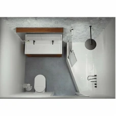 Акриловая ванна RIHO Rething Space 160x75 R B111001005